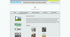 Desktop Screenshot of onlitex.com